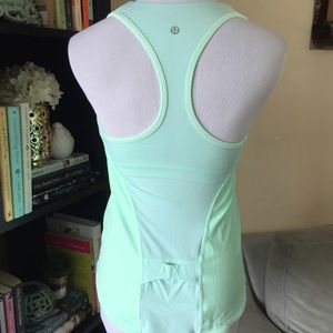 Lululemon cardio kick mint tank